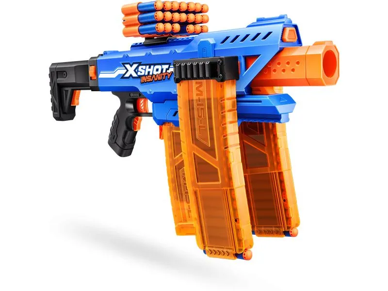 X-Shot Insanity Motorized Clip Blaster