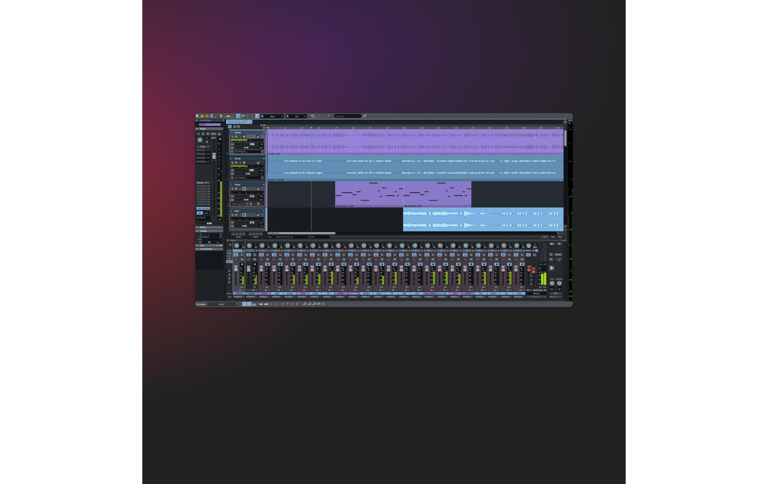 Magix Samplitude Music Studio X8 ESD, Vollversion Magix Samplitude Music Studio X8 ESD, Vollversion