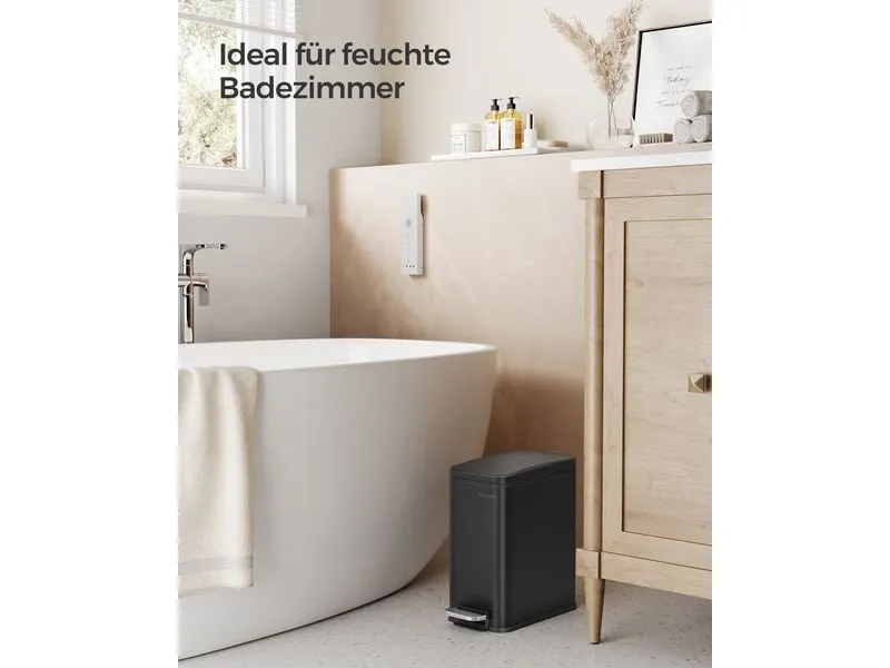 Songmics Kosmetikeimer 5 l, Schwarz Songmics Kosmetikeimer 5 l, Schwarz