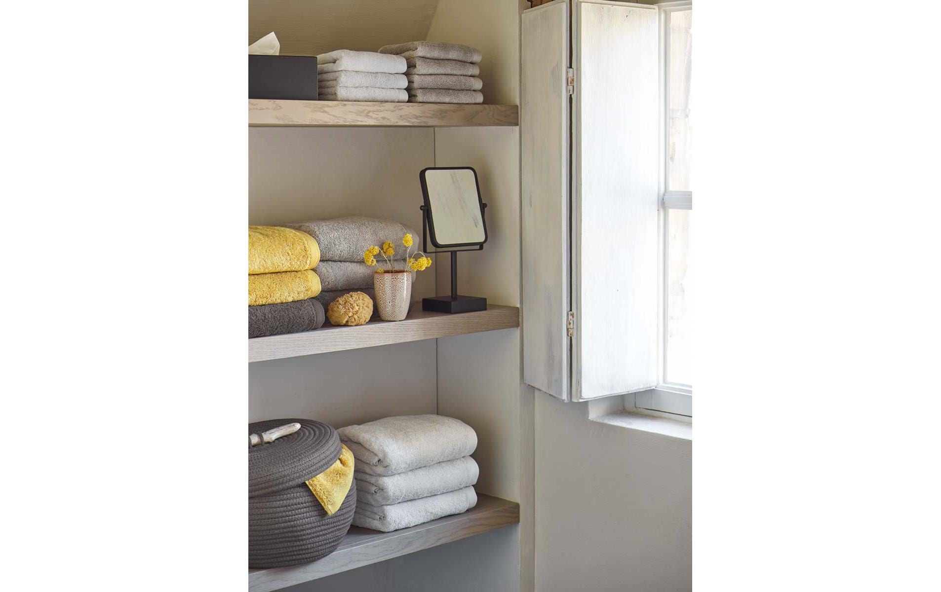 Aquanova Kosmetikspiegel Dax Schwarz matt