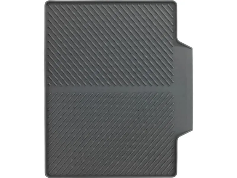 Wenko Abtropfmatte Nelia Maxi 34 x 3 x 40 cm, Grau Wenko Abtropfmatte Nelia Maxi 34 x 3 x 40 cm, Grau