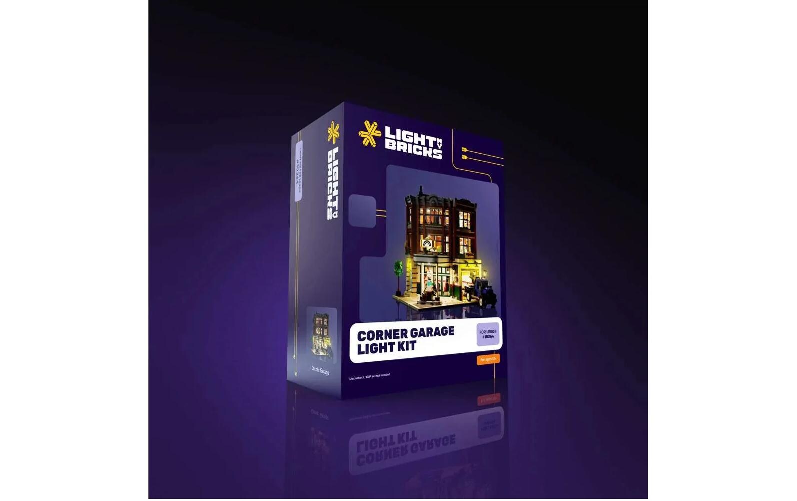 Light My Bricks LED-Licht-Set für LEGO® LMB 2.0 für 10264 Eckgarage