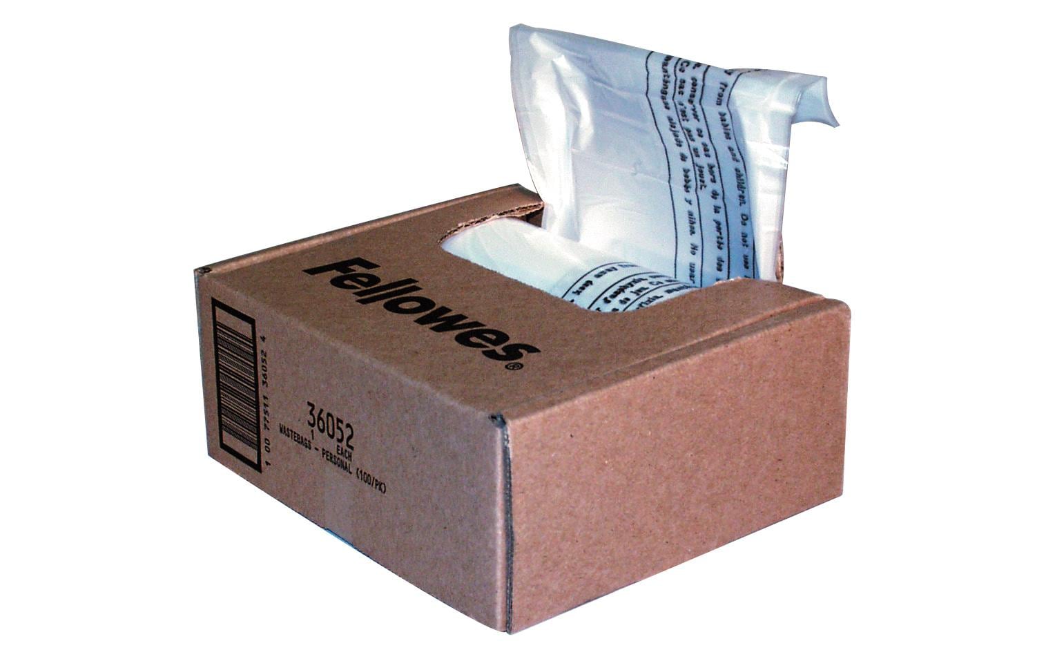 Fellowes Abfallsäcke für Aktenvernichter 28 l 100 Stück