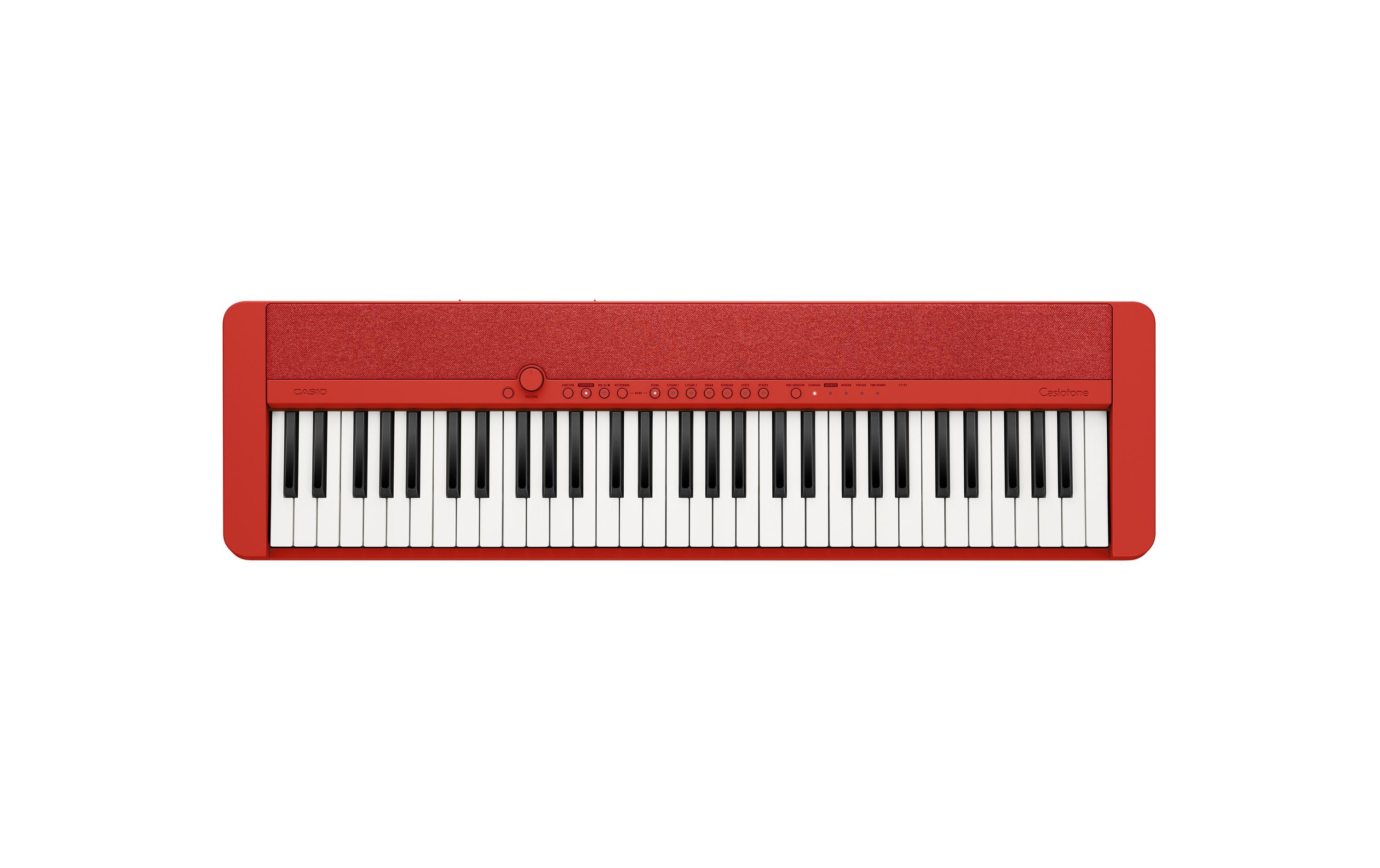 Casio Keyboard CT-S1RD Rot