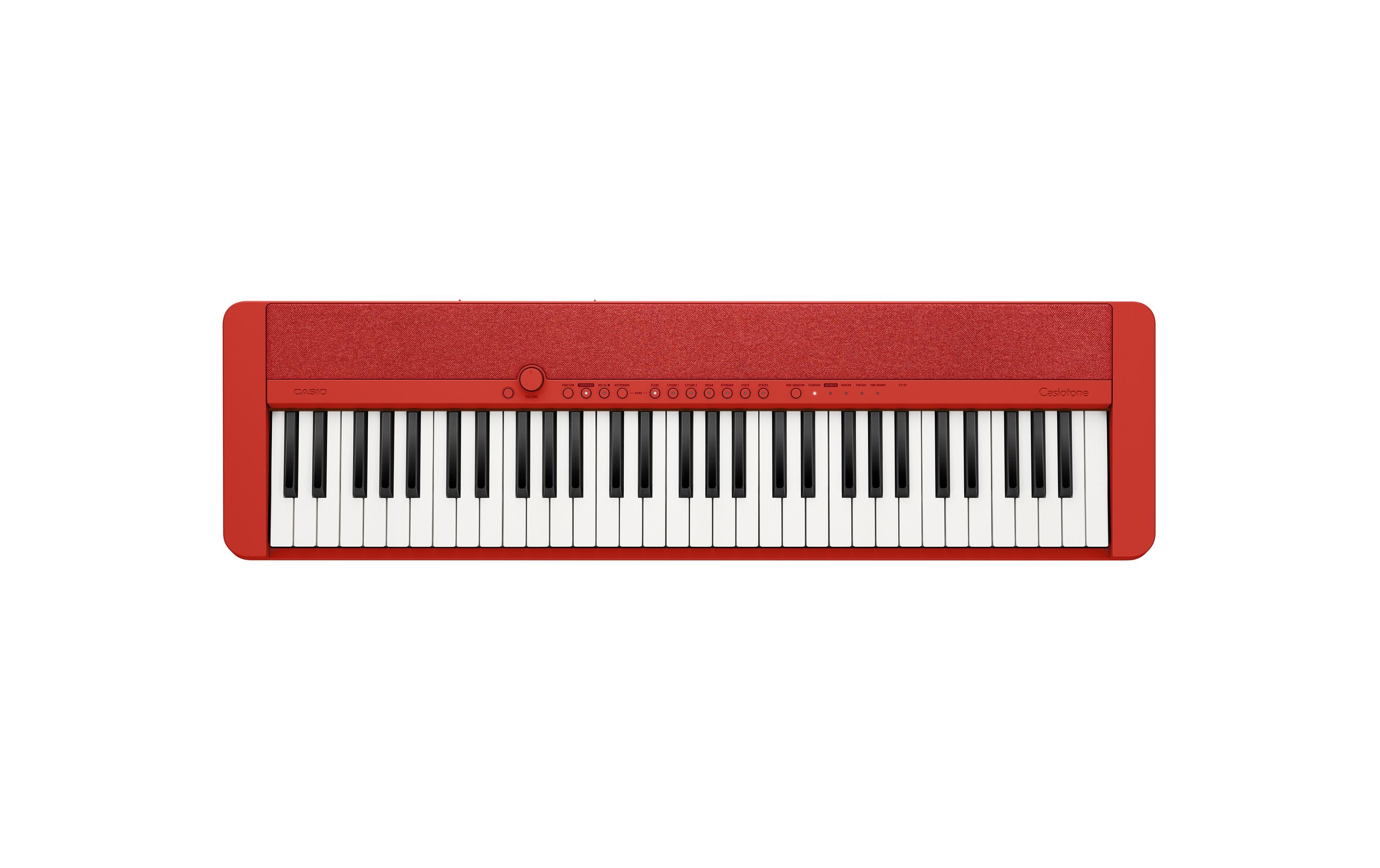 Casio Keyboard CT-S1RD Rot Casio Keyboard CT-S1RD Rot