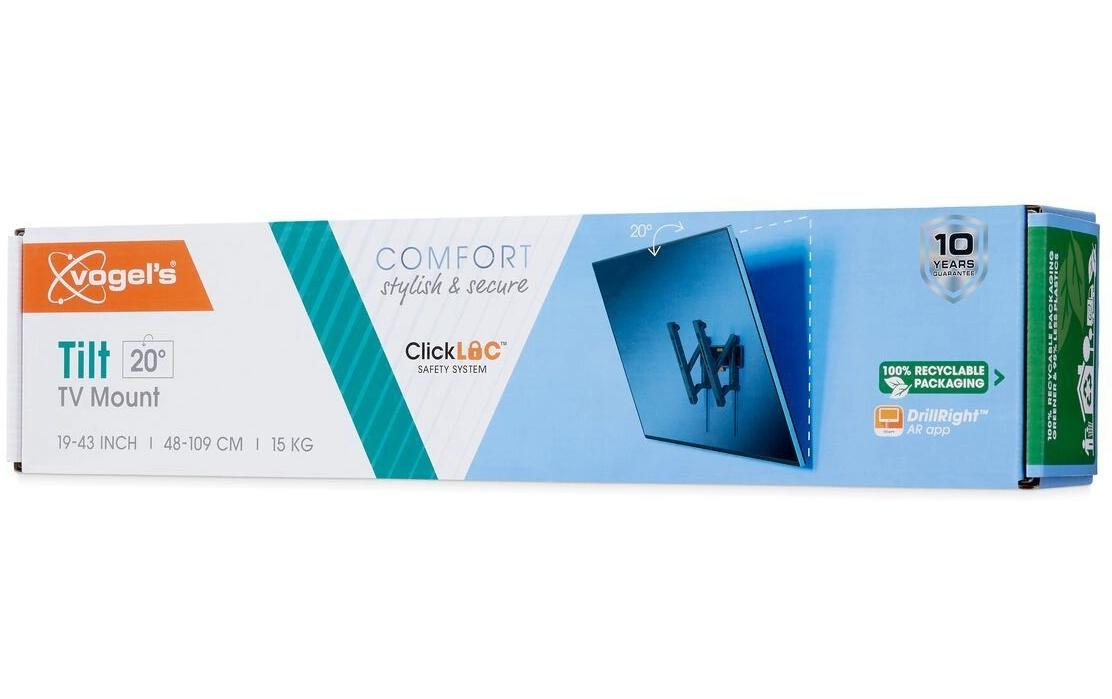 Vogel's Wandhalterung COMFORT TVM 3215B Schwarz