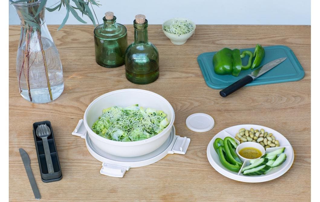 Brabantia Salatbehälter Make & Take Hellgrau