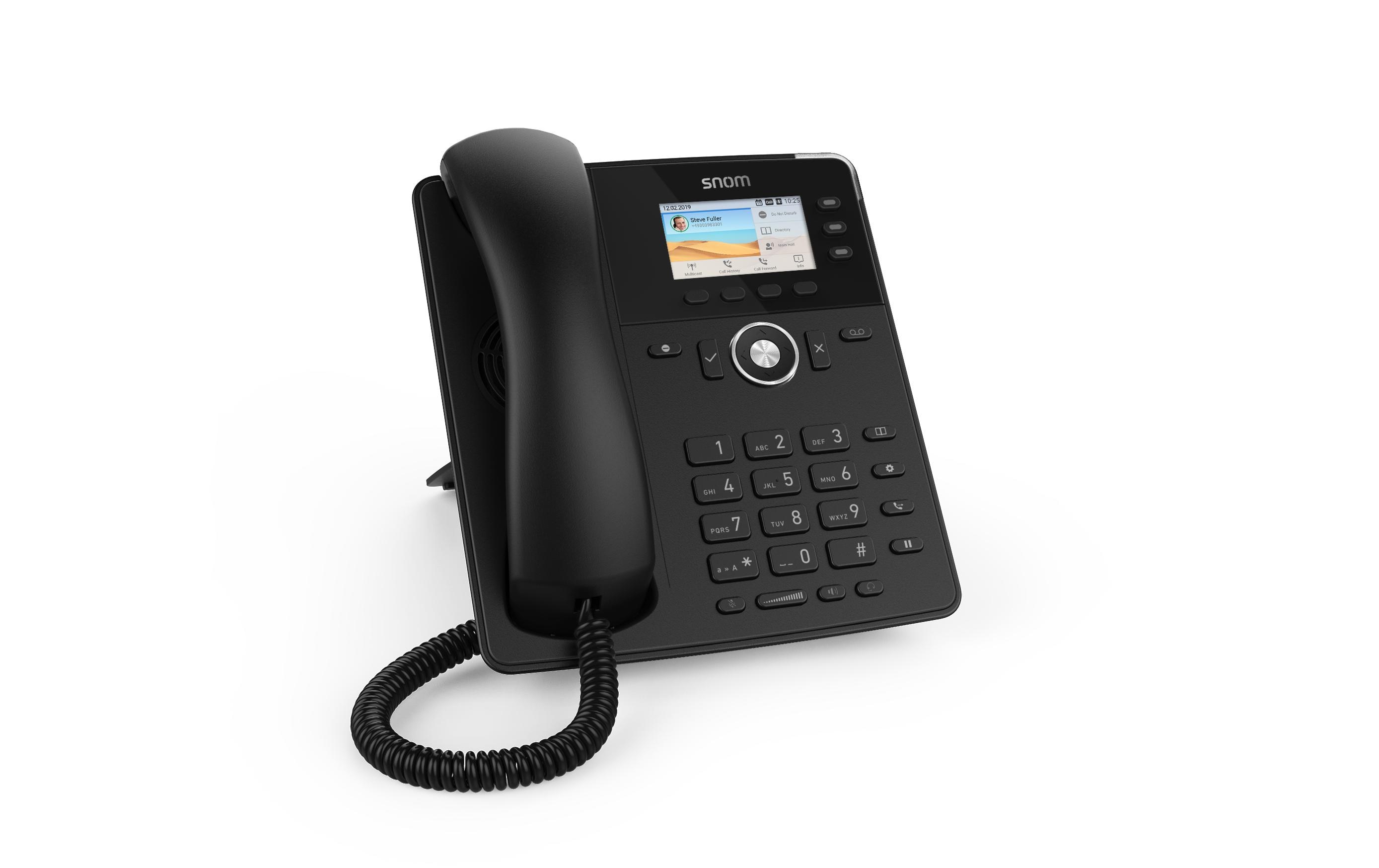 snom Tischtelefon D717 Schwarz snom Tischtelefon D717 Schwarz