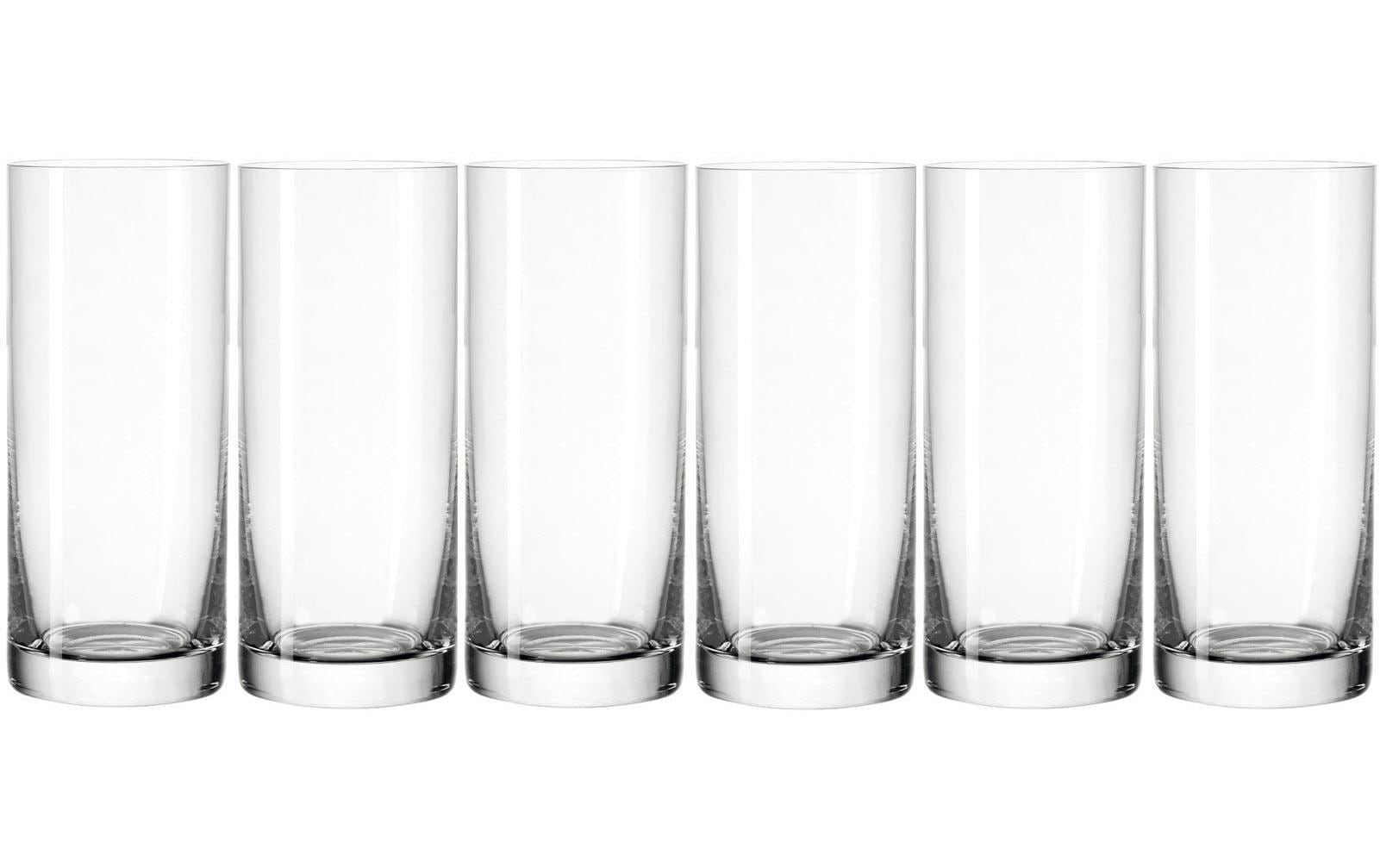 Leonardo Trinkglas Easy 330 ml, 6 Stück, Transparent
