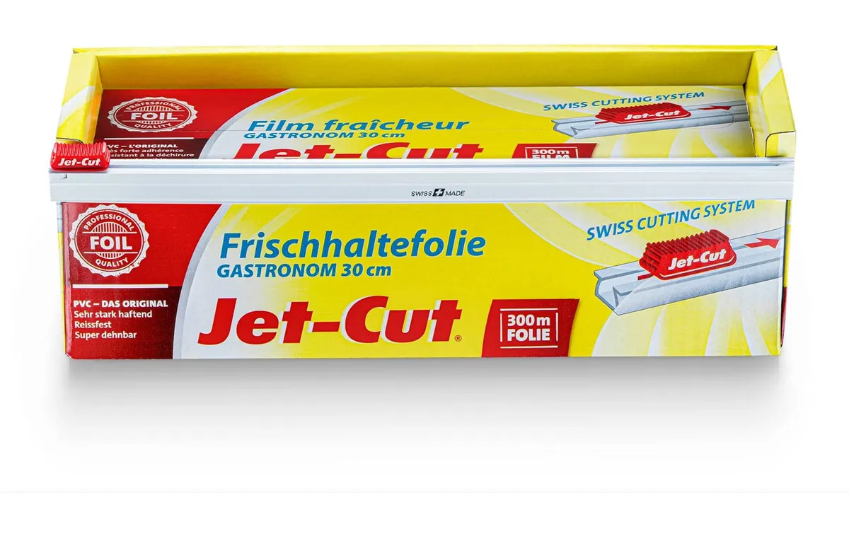 Jet-Cut Frischhaltefolie Profi 30 cm x 300 m Jet-Cut Frischhaltefolie Profi 30 cm x 300 m