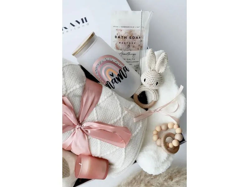 Oykami Mama und Baby Geschenkbox «Kapstadt» Weiss/Rosa Oykami Mama und Baby Geschenkbox «Kapstadt» Weiss/Rosa