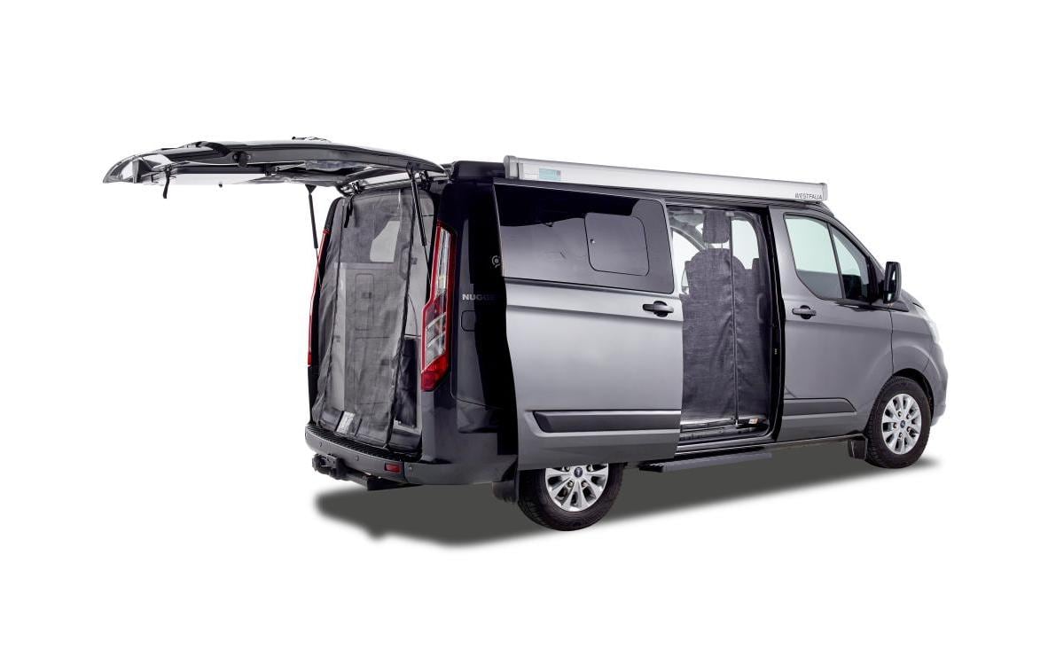 Van Quito Moskitonetz im Heck Van Quito Moskitonetz im Heck