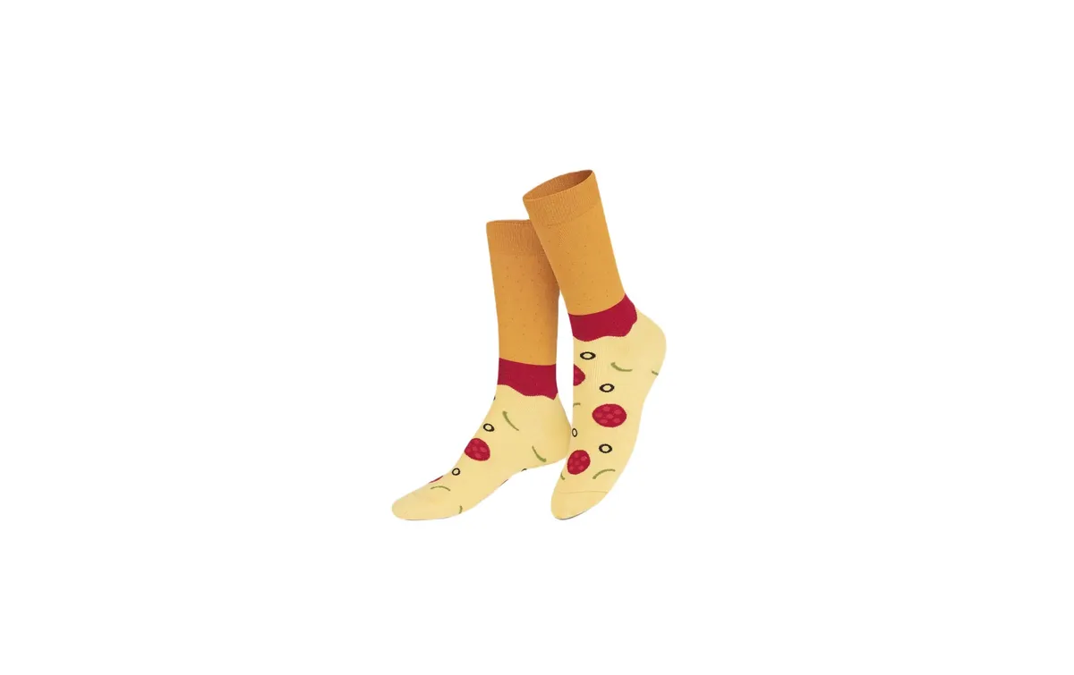 EatMySocks Socken Napoli Pizza 1 Paar, One Size EatMySocks Socken Napoli Pizza 1 Paar, One Size