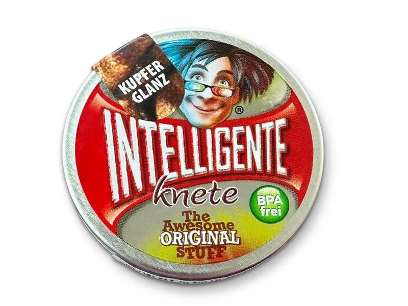Intelligente Knete Knetmasse Kleine Dosen Kupferglanz 18 Gramm Intelligente Knete Knetmasse Kleine Dosen Kupferglanz 18 Gramm