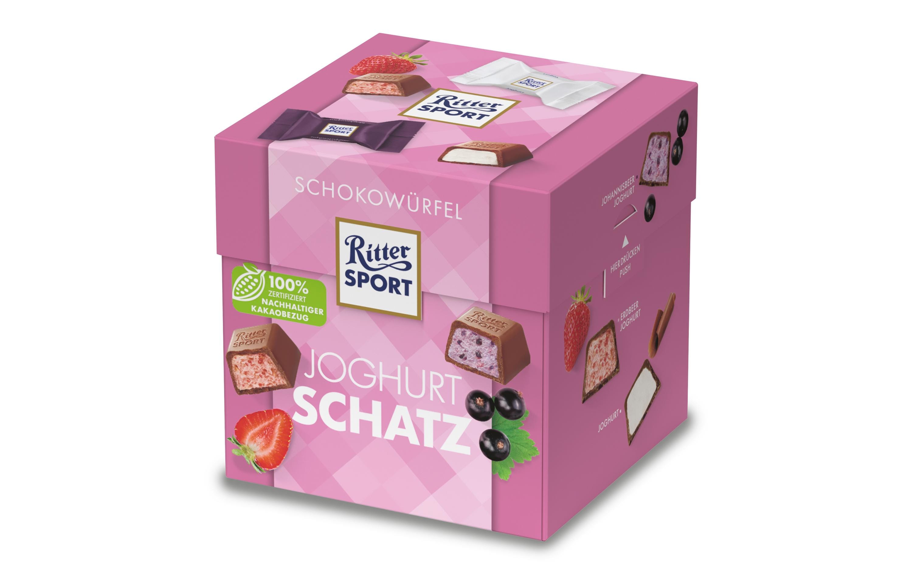Ritter Sport Schokowürfel Joghurtschatz 176 g