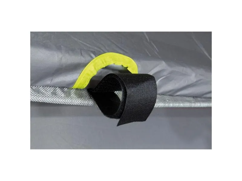 High Peak Vorzelt Trento 2.0, Lightgrey-Darkgrey-Lime