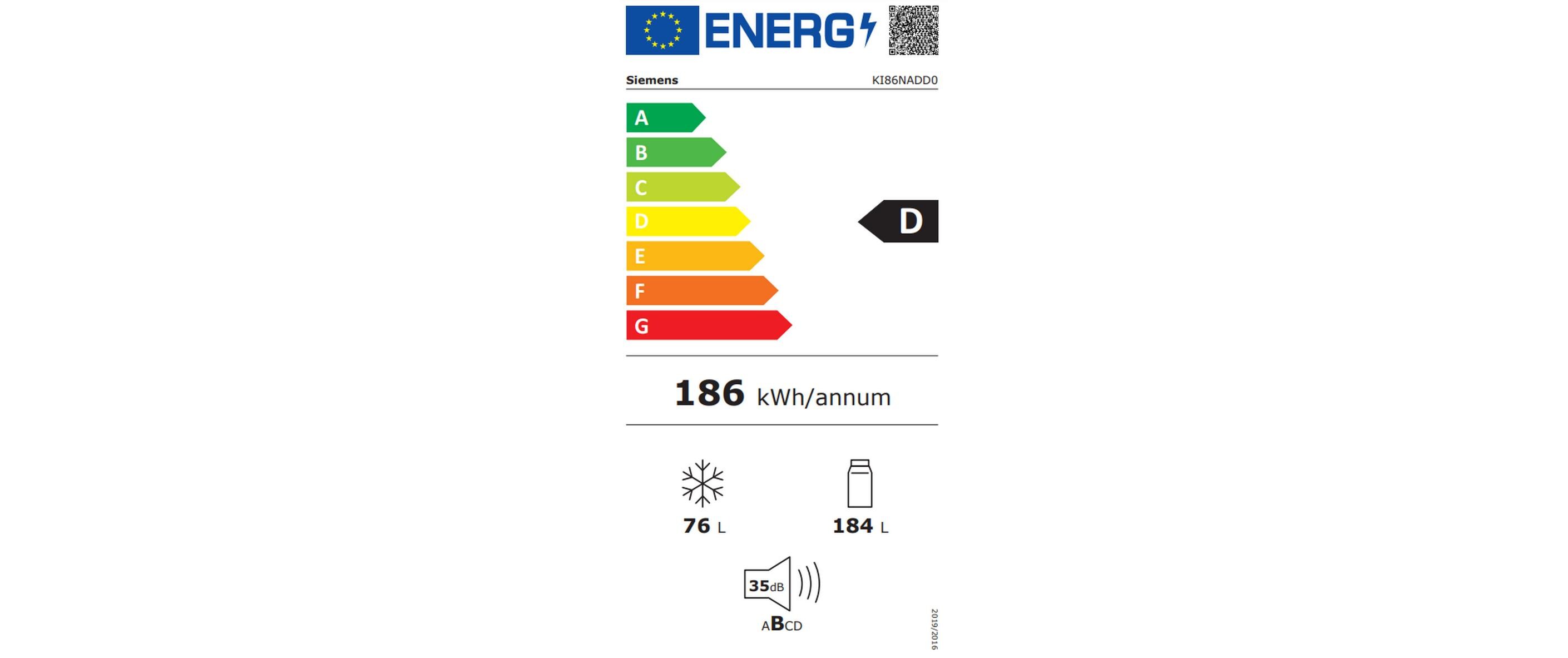Siemens Einbau-Kühl-Gefrierkombination KI86NADD0 Rechts/Wechselbar Siemens Einbau-Kühl-Gefrierkombination KI86NADD0 Rechts/Wechselbar