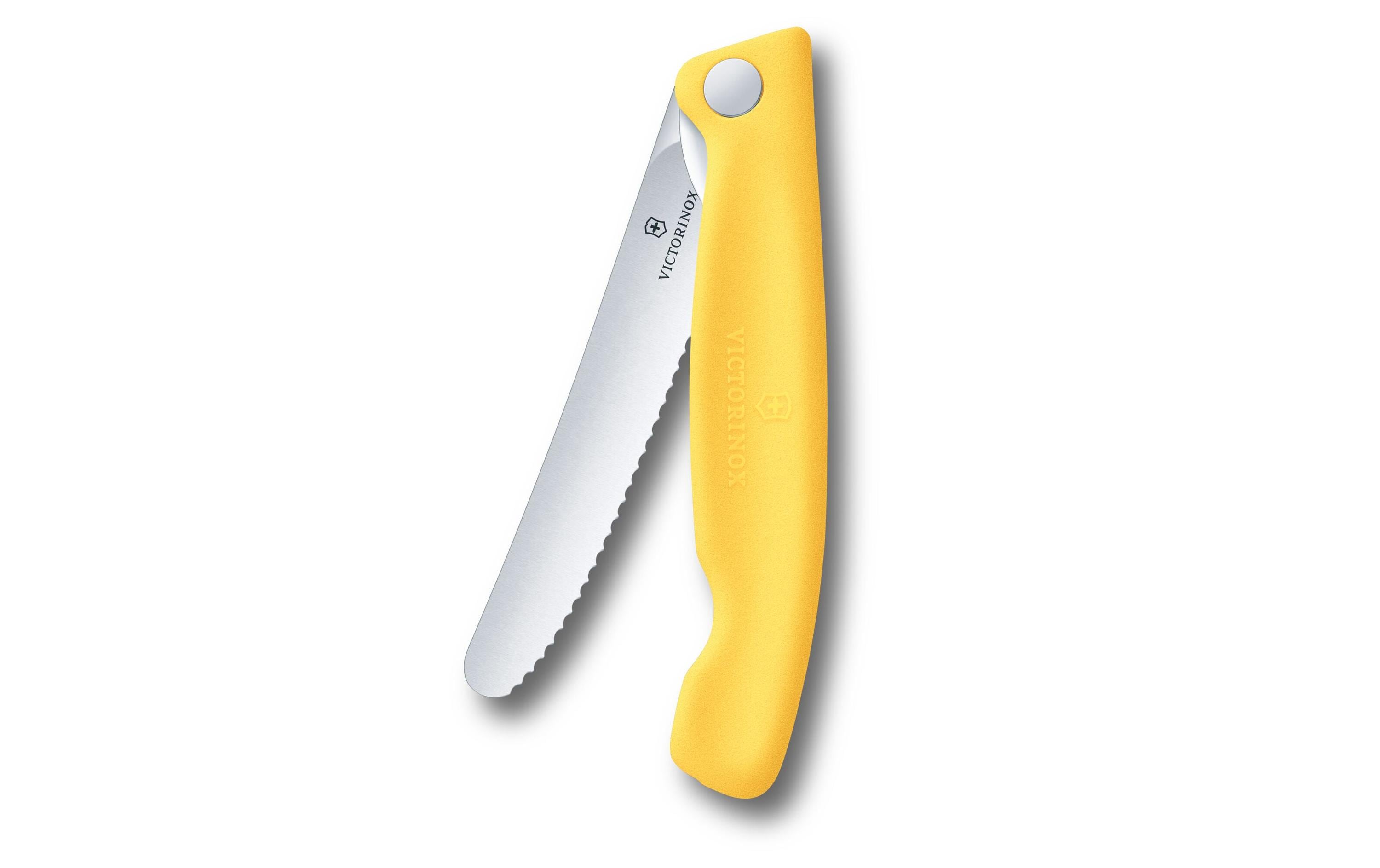 Victorinox Picknickmesser Swiss Classic, 11 cm, Gelb