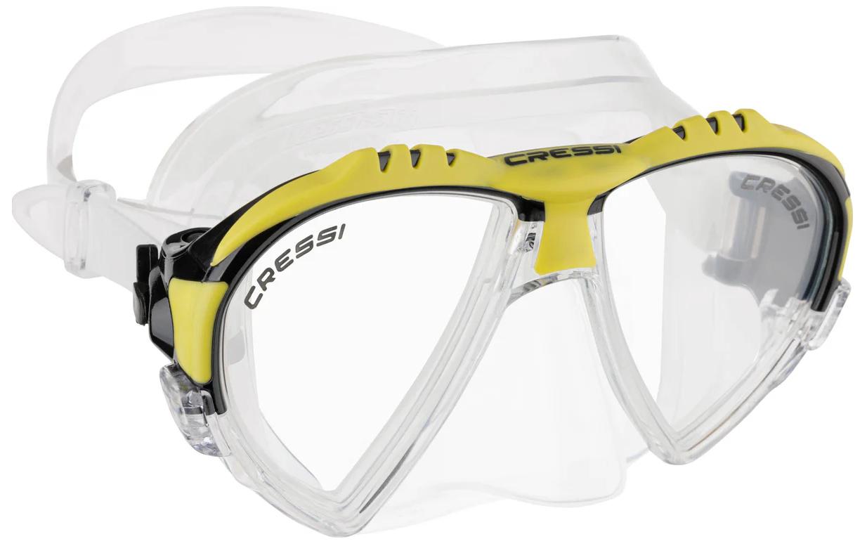 CRESSI Schwimmbrille Matrix Clear/Yellow