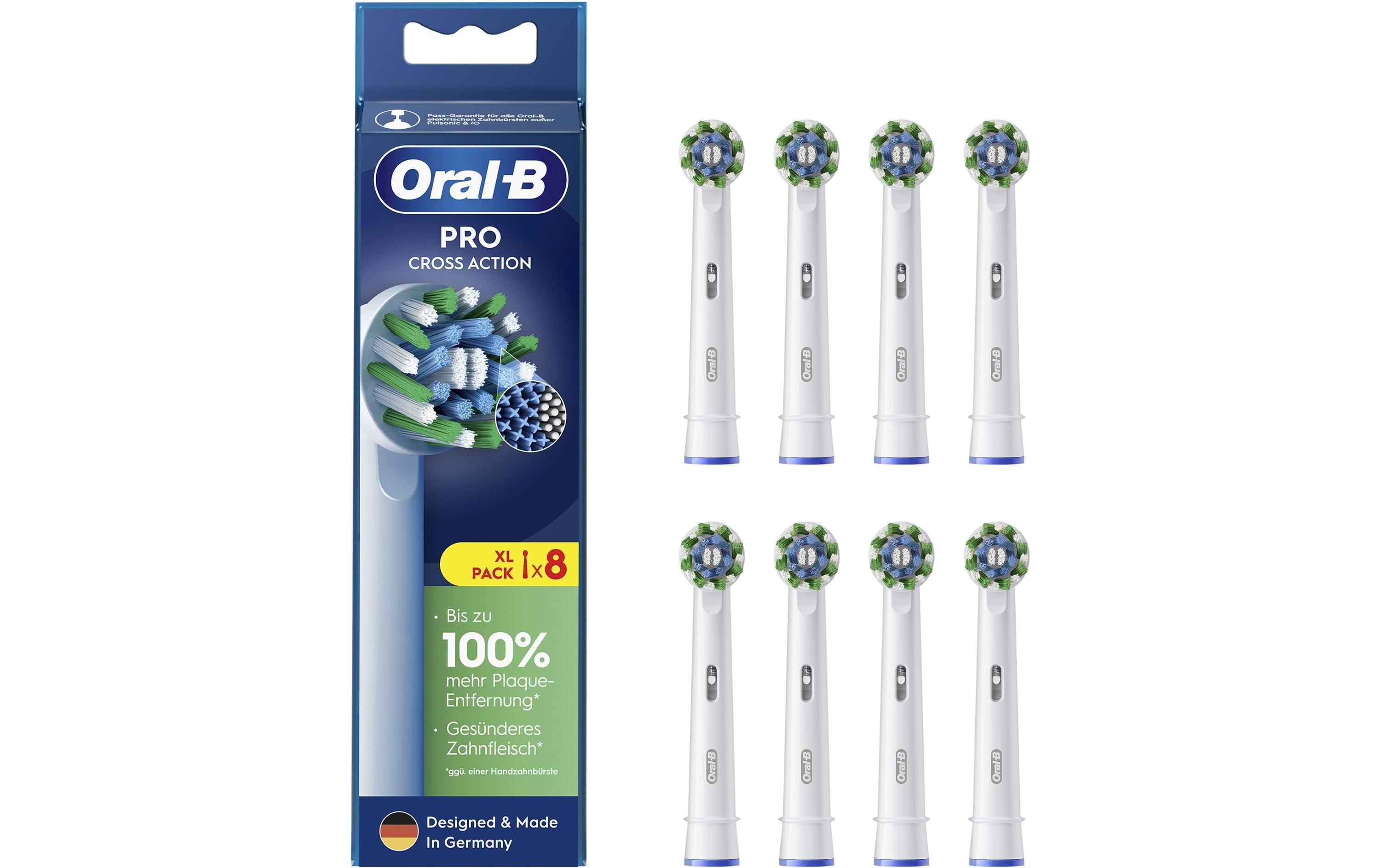 Oral-B Zahnbürstenkopf CrossAction 1 Stück, Weiss