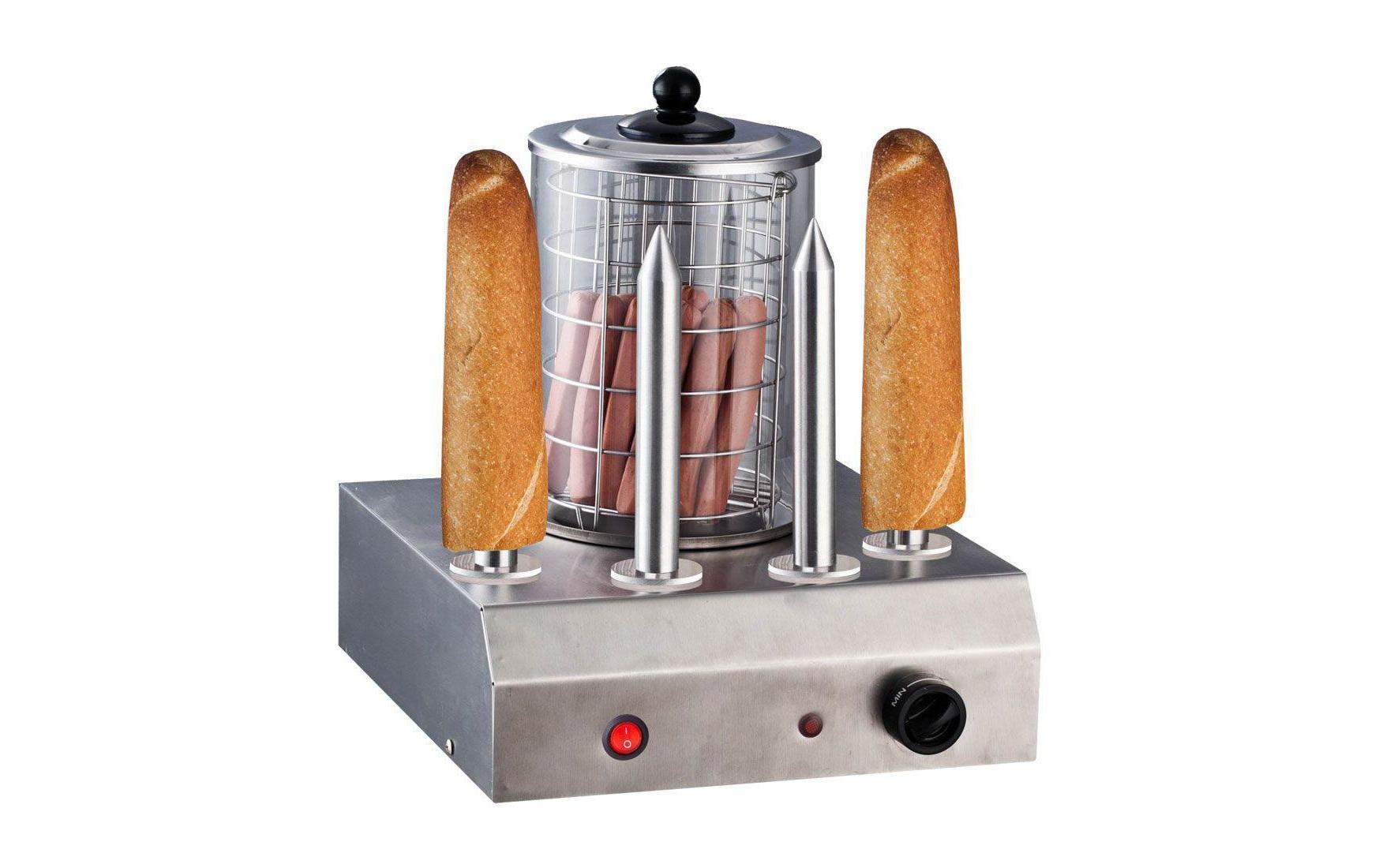 Kibernetik Hot Dog Maschine Weber HD104 mit 4 Spiessen Kibernetik Hot Dog Maschine Weber HD104 mit 4 Spiessen