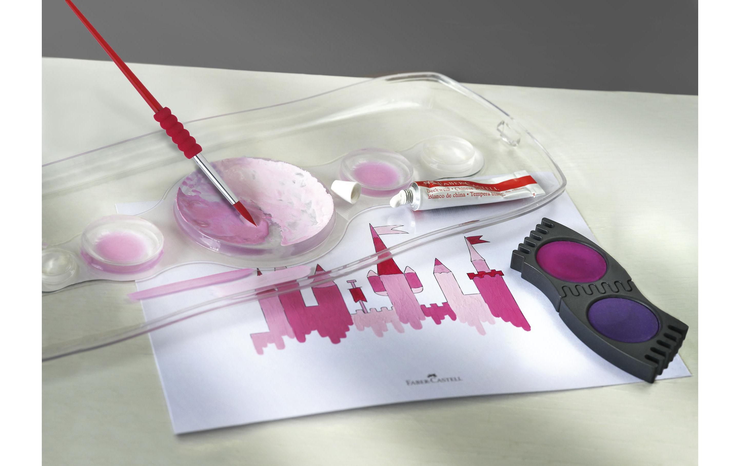 Faber-Castell Malschürze für Kinder Ab 6 Jahren, Blau