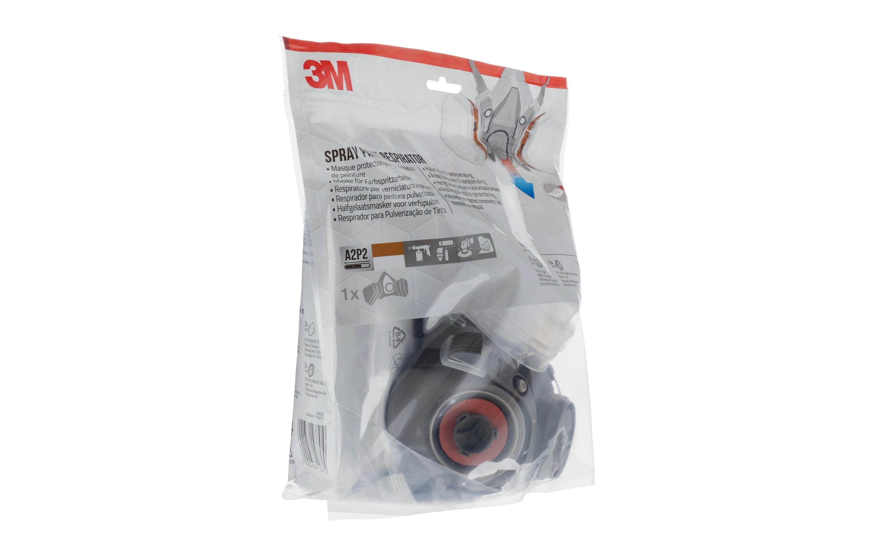 3M Farbspritzmaske 6002C inkl. Ersatzfilter A /FFP2