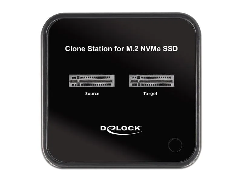 Delock Docking- und Klonstation für 2x M.2 NVMe Delock Docking- und Klonstation für 2x M.2 NVMe