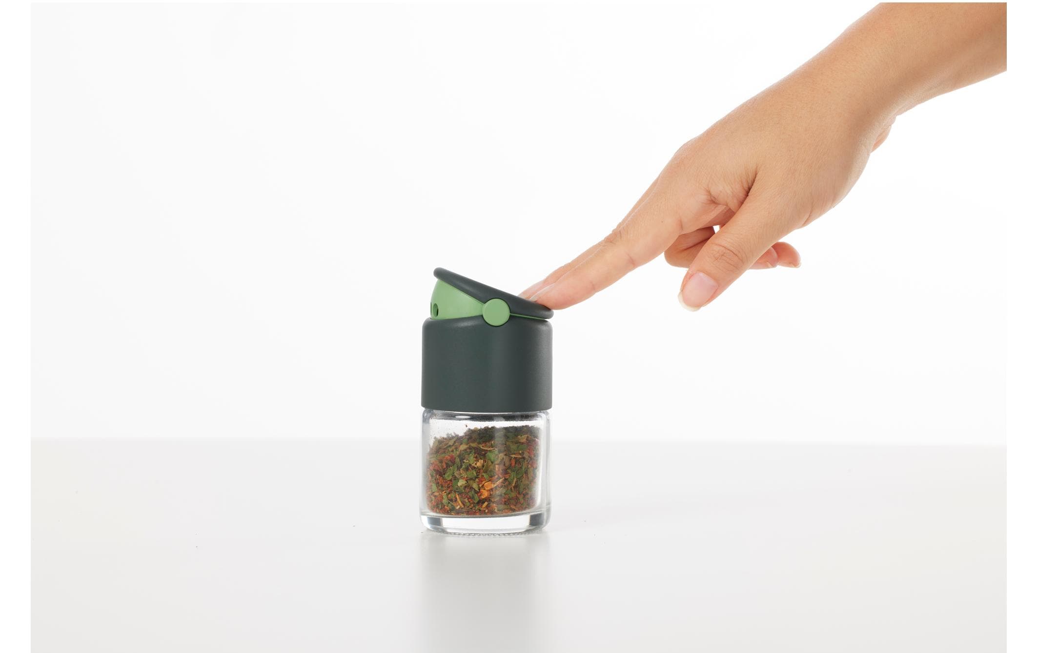 Lékué Gewürzstreuer Grau