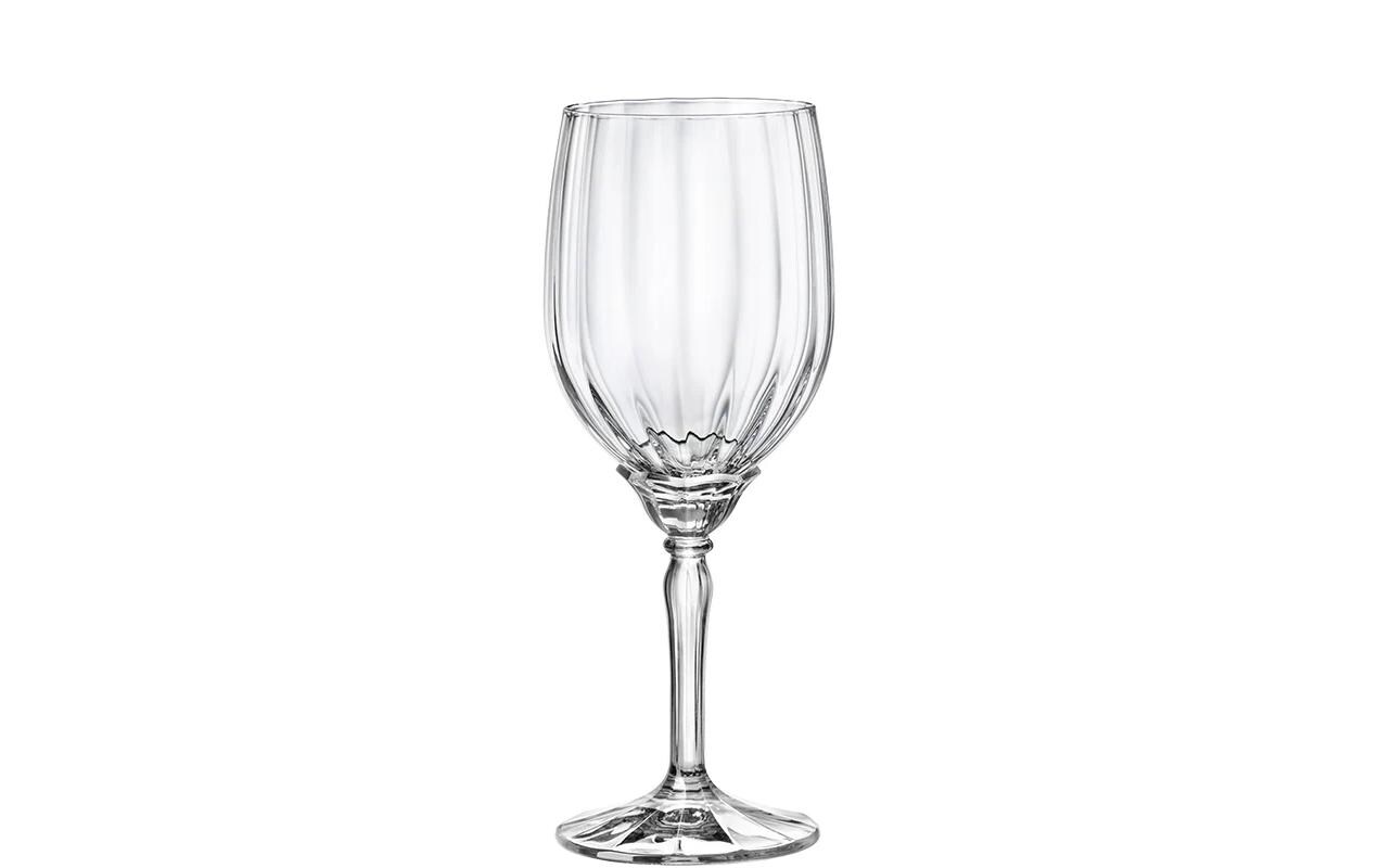 Bormioli Rocco Weissweinglas Florian 380 ml, 6 Stück, Transparent