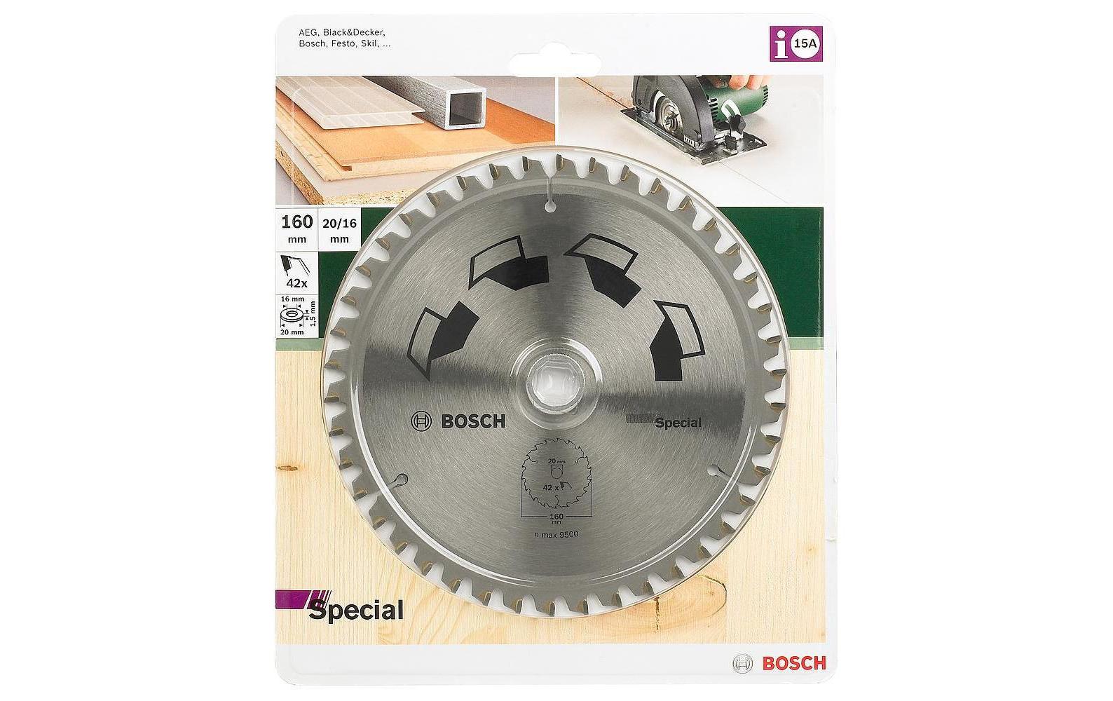Bosch Kreissägeblatt Special 160 mm