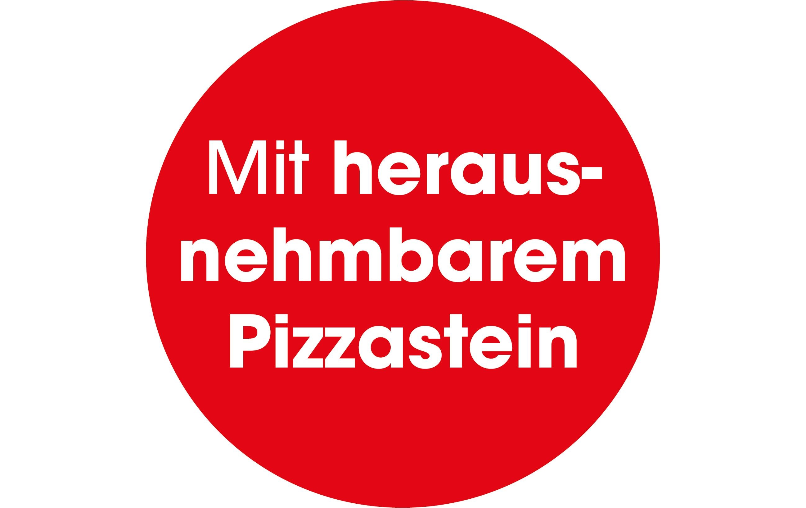 GOURMETmaxx Pizzaofen Ø 30 cm, Schwarz