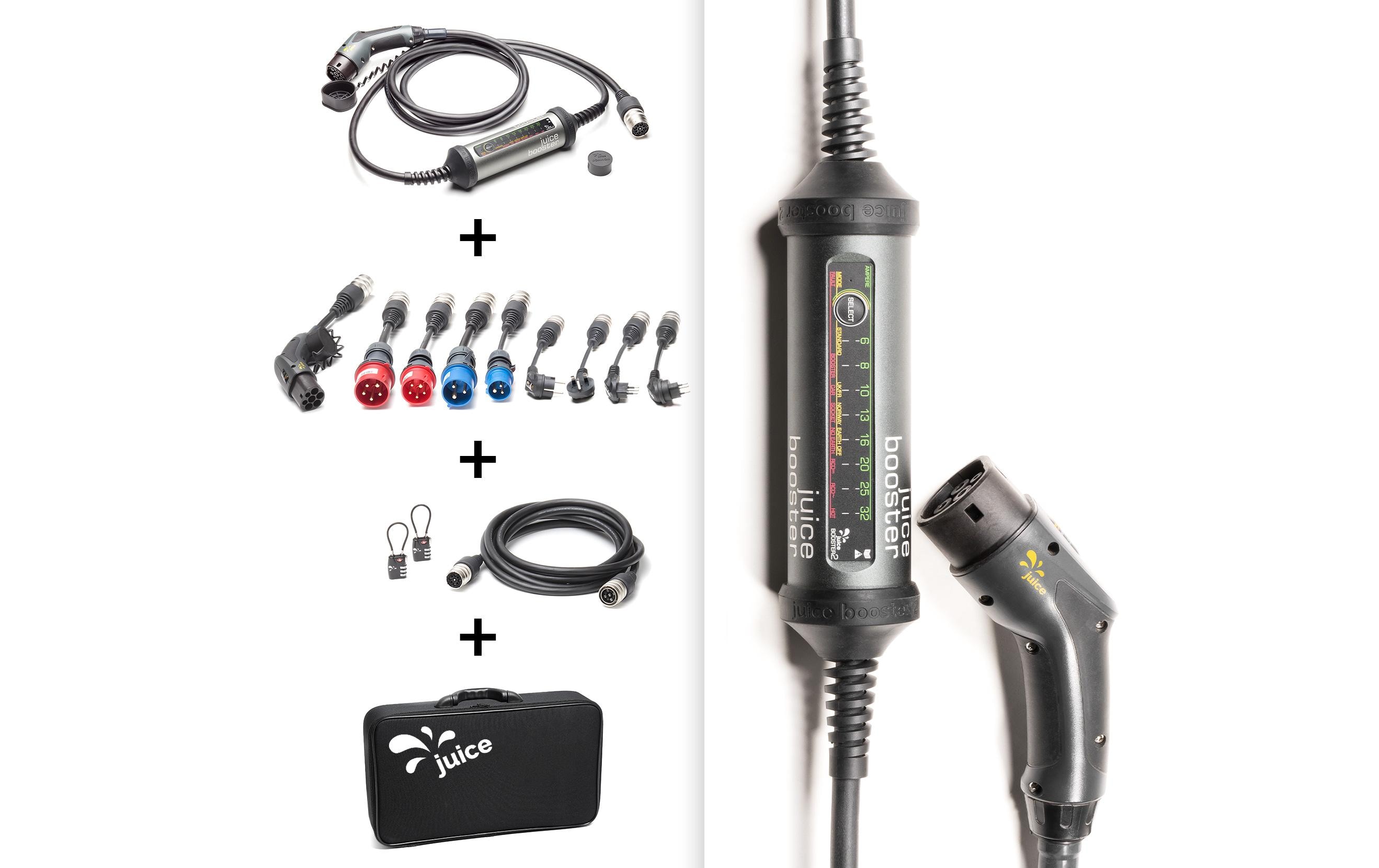 Juice Technology Mobile Wallbox JUICE BOOSTER 2 Master Traveller Set Juice Technology Mobile Wallbox JUICE BOOSTER 2 Master Traveller Set