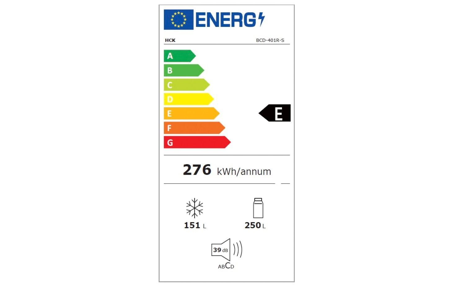 Kibernetik Kühl-Gefrierkombination KSTK401 Beige, Rechts