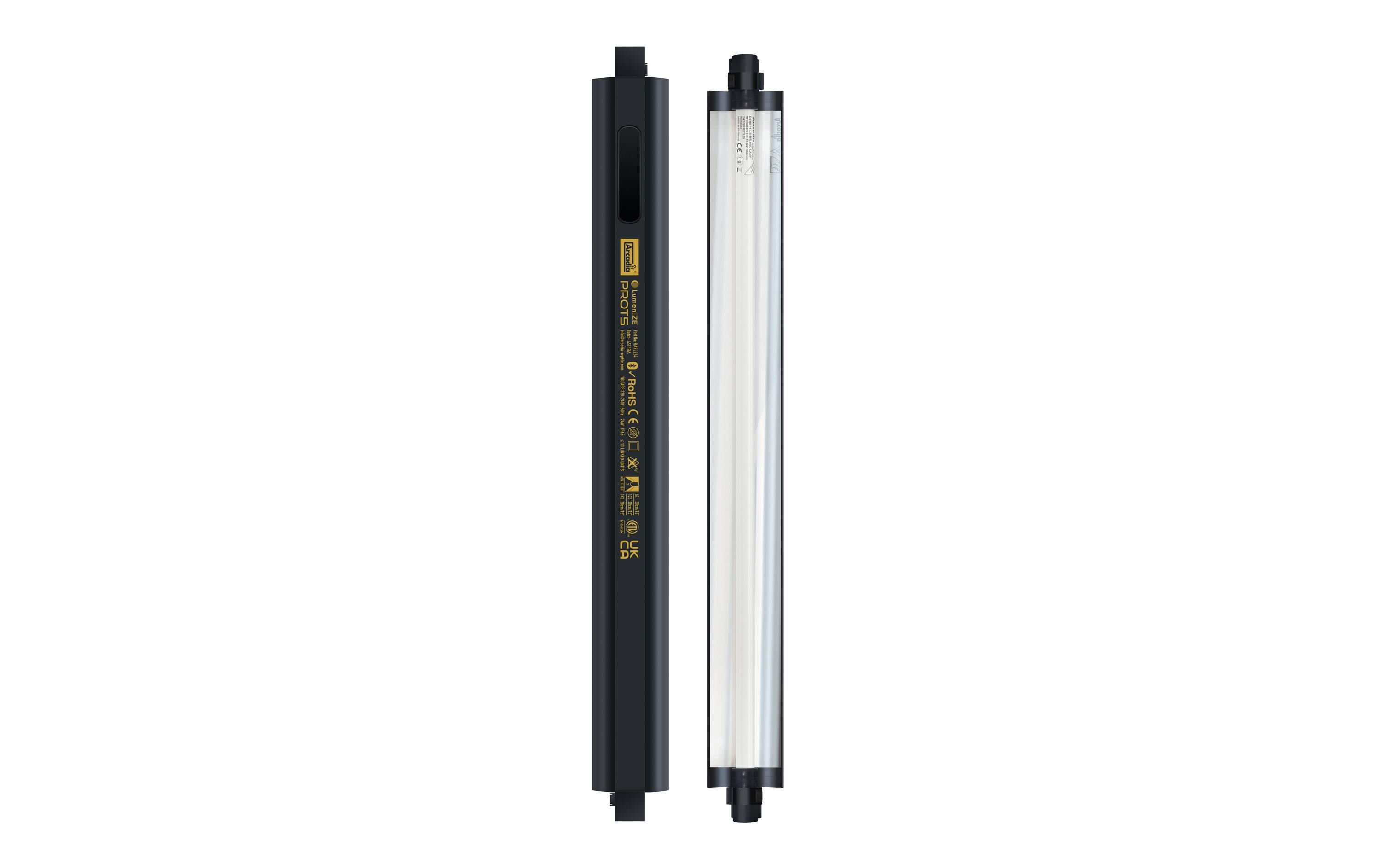 Arcadia Terrarienlampe Lumenize Pro T5 Dragon D3+ 14% UVB, 24 Watt