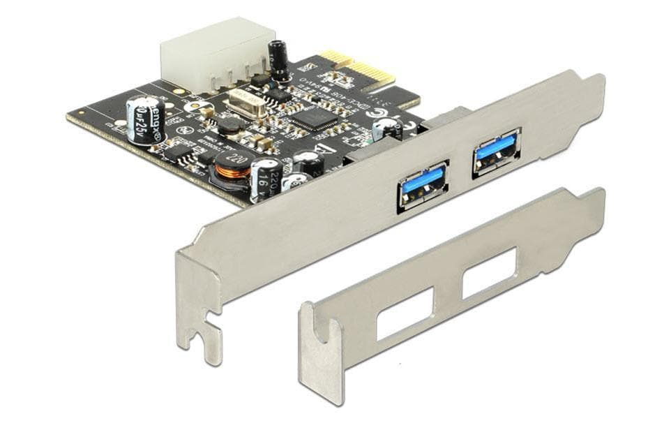 Delock PCI-Express-Karte USB 3.0 Typ-A - 2 Port + LowProfile
