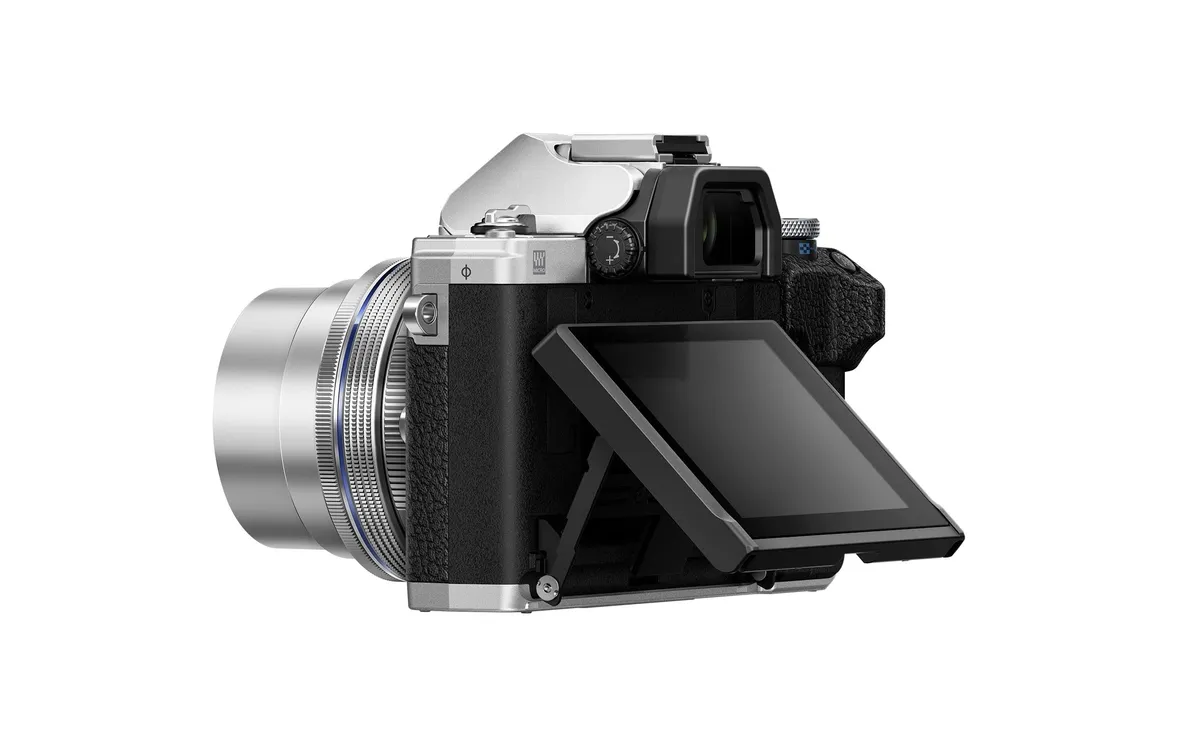 OM-System Fotokamera E-M10 Mark IV Kit 14-42 Silber
