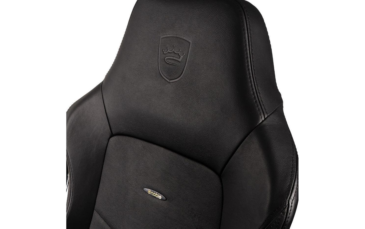 noblechairs Gaming-Stuhl HERO Echtleder Schwarz noblechairs Gaming-Stuhl HERO Echtleder Schwarz