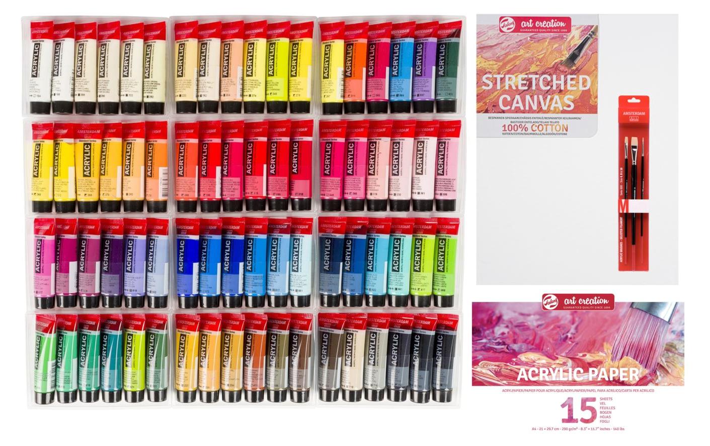 Amsterdam Acrylfarbe Geschenkset 20 ml, Mehrfarbig Amsterdam Acrylfarbe Geschenkset 20 ml, Mehrfarbig