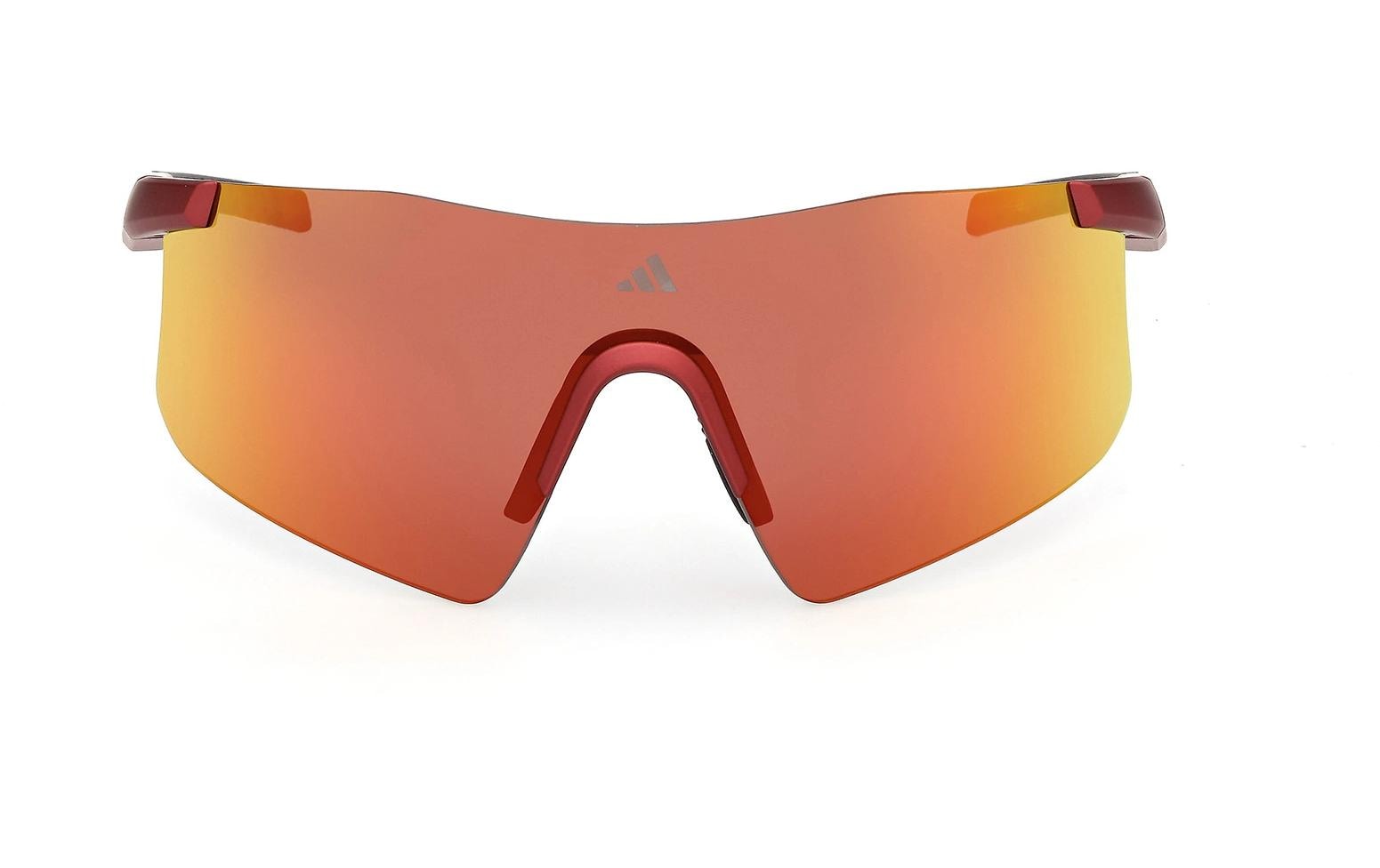 adidas Kaphiros SP0122 Sport Sonnenbrille Matte Red