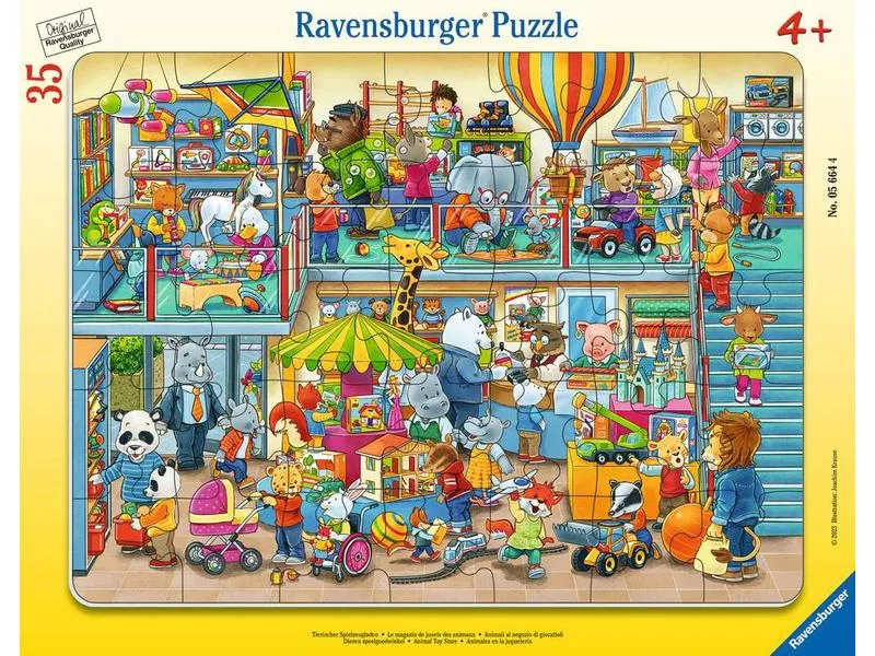 Ravensburger Kleinkinder Puzzle Tierischer Spielzeugladen