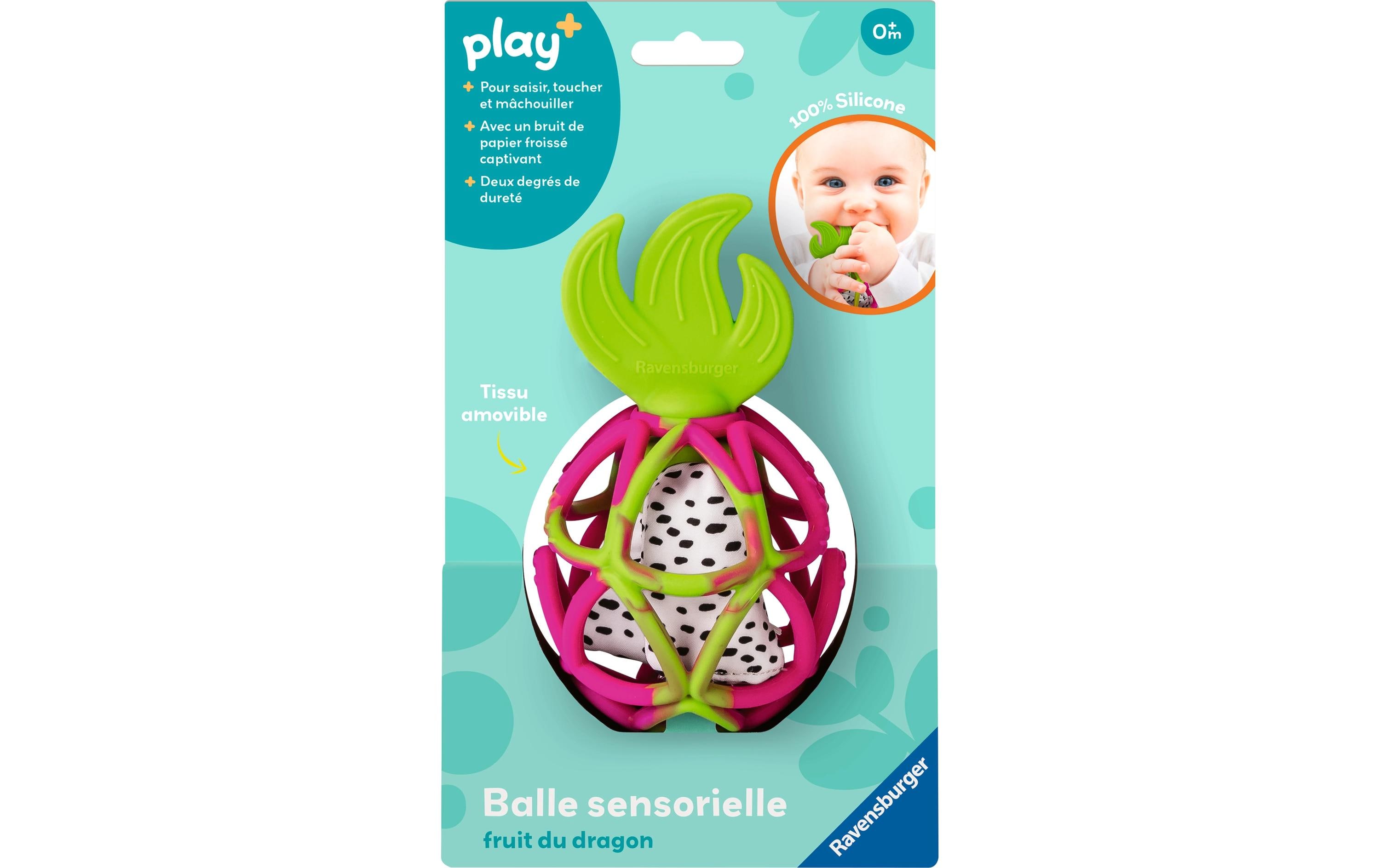play+ Balle sensorielle: fruit du dragon FR