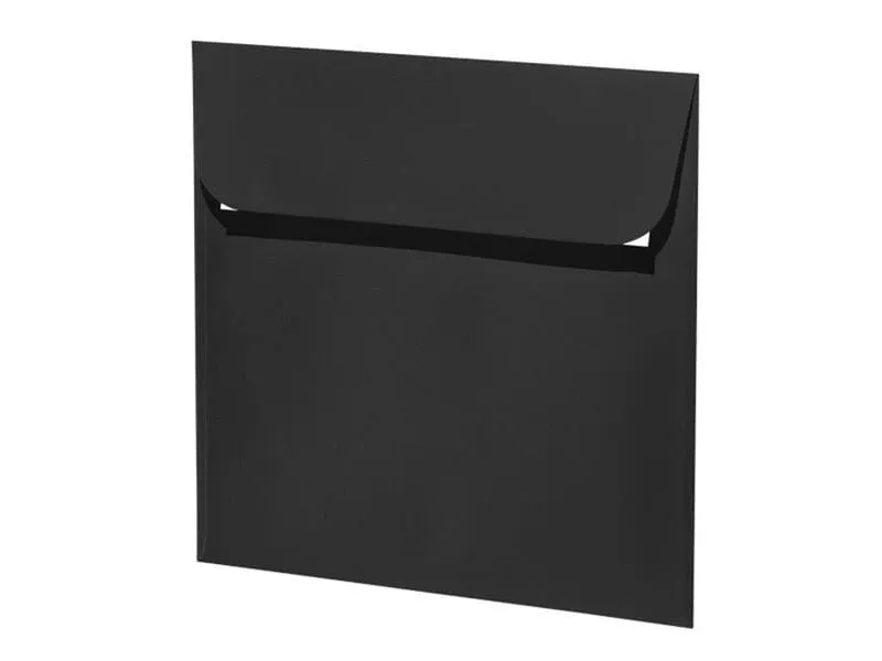 Artoz Couvert 1001, 16 x 16 cm, 5 Stück, Schwarz Artoz Couvert 1001, 16 x 16 cm, 5 Stück, Schwarz
