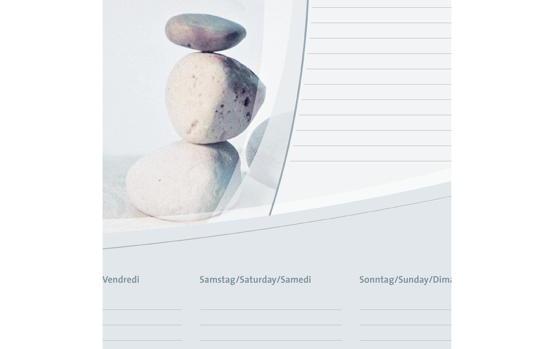 Sigel Schreibunterlage Harmony, 410 x 595 mm mit Kalender & Planer