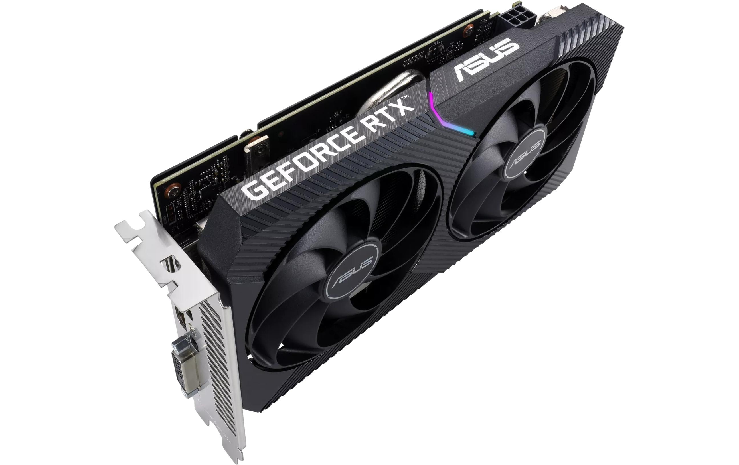 ASUS Grafikkarte Dual GeForce RTX 3050 V2 OC Edition 8 GB