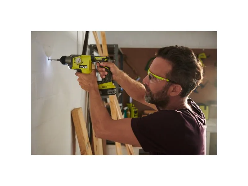 RYOBI Akku-Bohrhammer R18SDS-0, Solo, 18 V, 1.3 Joule RYOBI Akku-Bohrhammer R18SDS-0, Solo, 18 V, 1.3 Joule