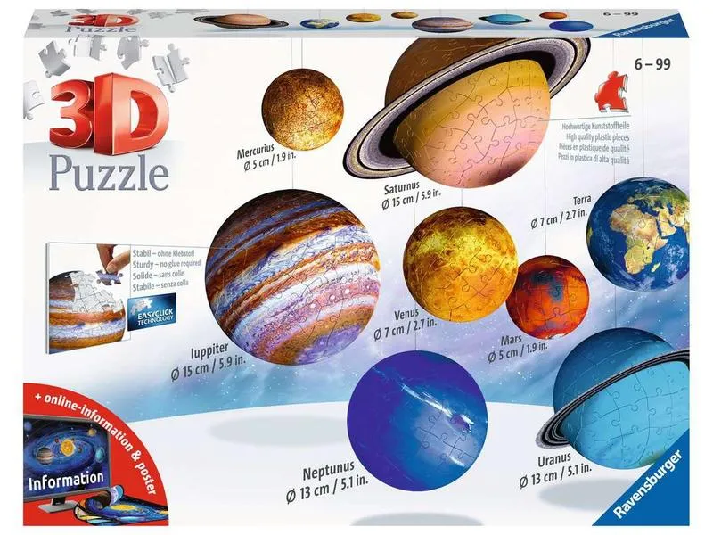 Ravensburger 3D Puzzle Planetensystem