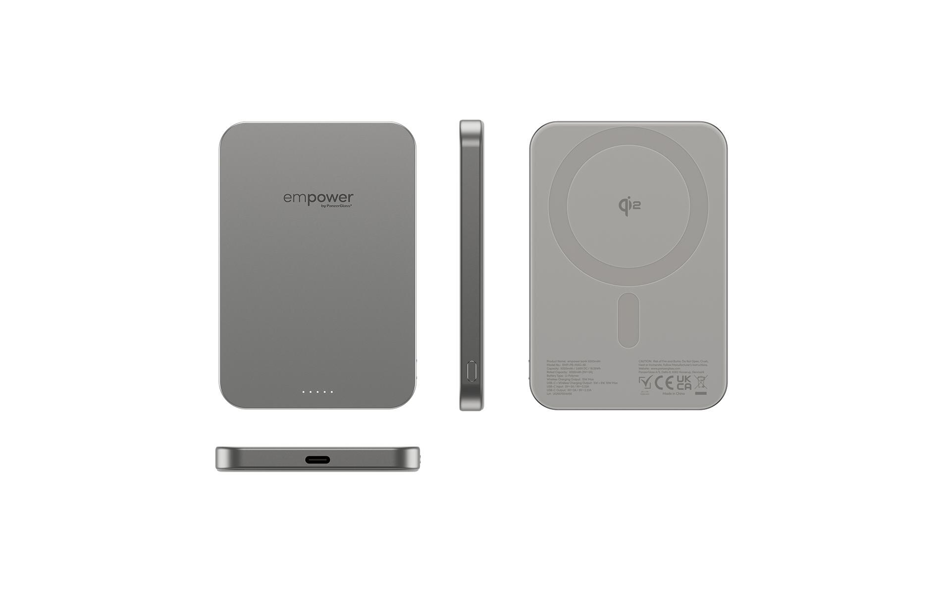 emPower by PanzerGlass Powerbank Titanium 5000 mAh