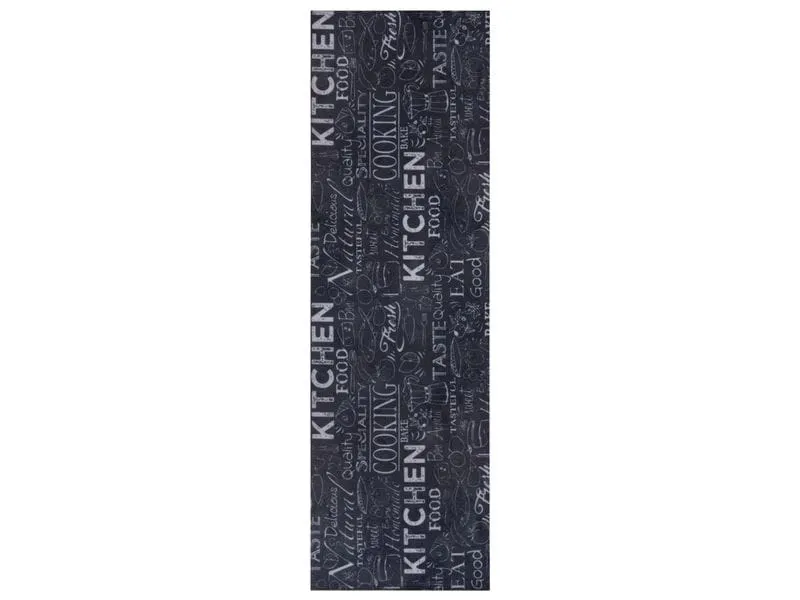 Hanse Home Teppich Kitchen 50 cm x 150 cm, Anthrazit Hanse Home Teppich Kitchen 50 cm x 150 cm, Anthrazit