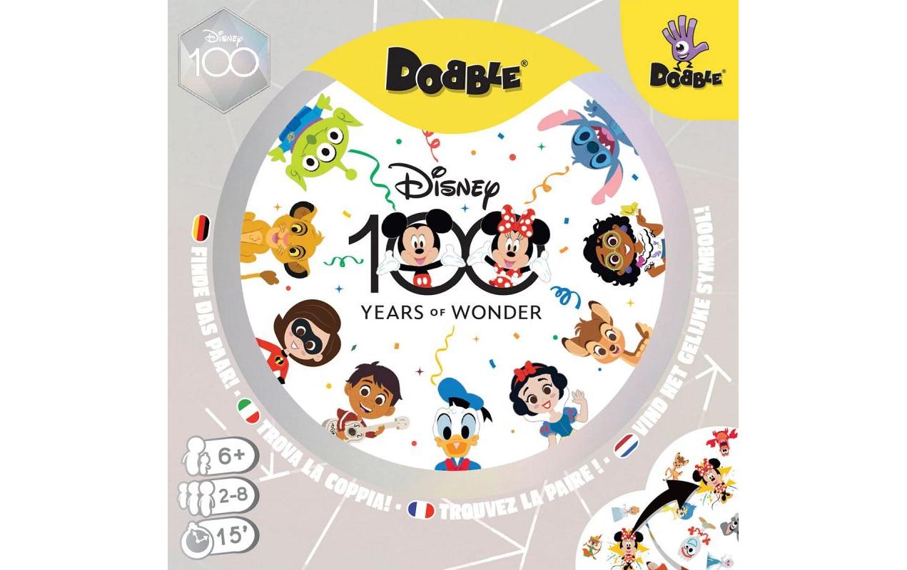 Asmodée Kartenspiel Dobble Disney 100